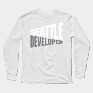 Seattle Developer Shirt for Men and Women Long Sleeve T-Shirt